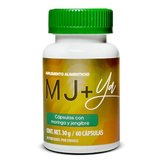 Cápsulas de Moringa con Jengibre - MJYA